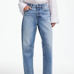 Madewell Darted Barrel-Leg Jean